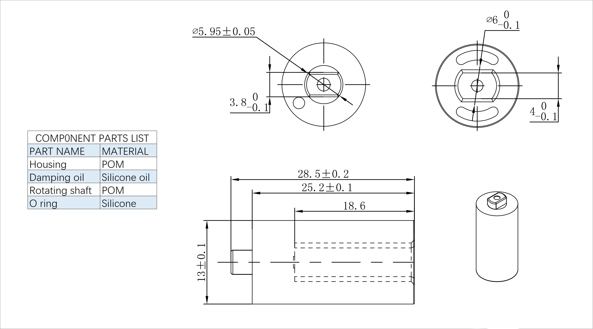 转轴阻尼器 HCL-52